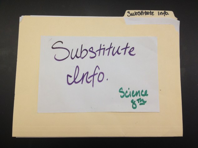 Sub Folder- staying organized!