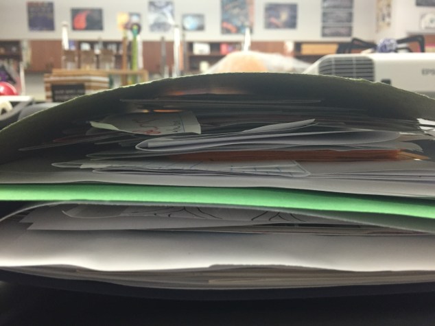 Save all of the thank you cards that you get!