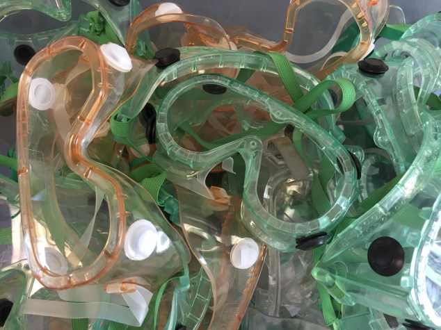 Make sure to have your students wear all of the necessary safety gear to help get them into the science mindset! 