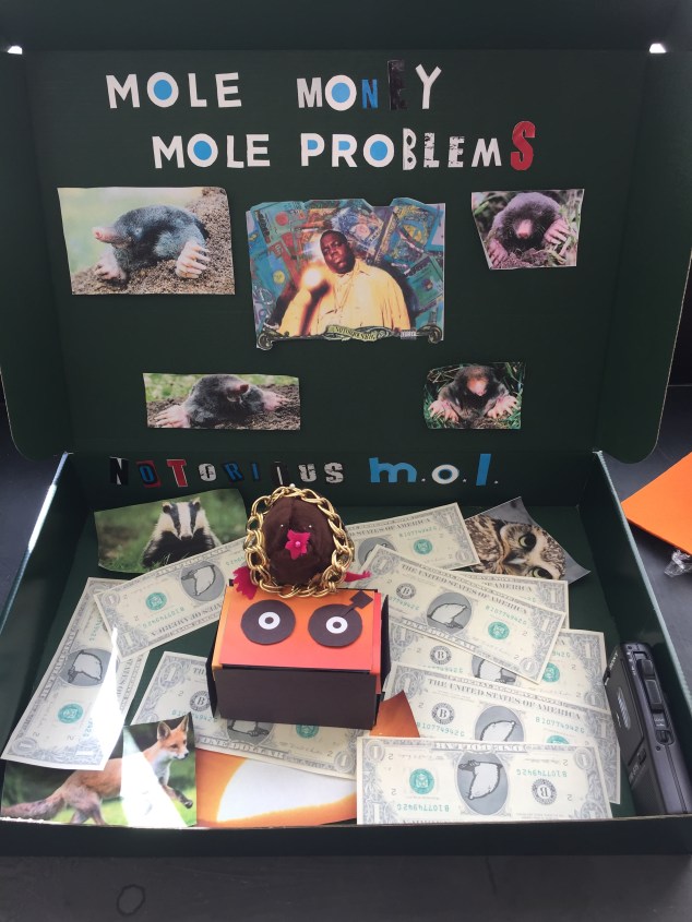 Mole Project Winner! Chem students celebrate Avogadro's number with a fun mole project. 